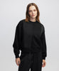 Ipekyol Contrast Textured Sweatshirt Black