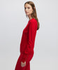 Ipekyol Contrast Button-Down Knitwear Red
