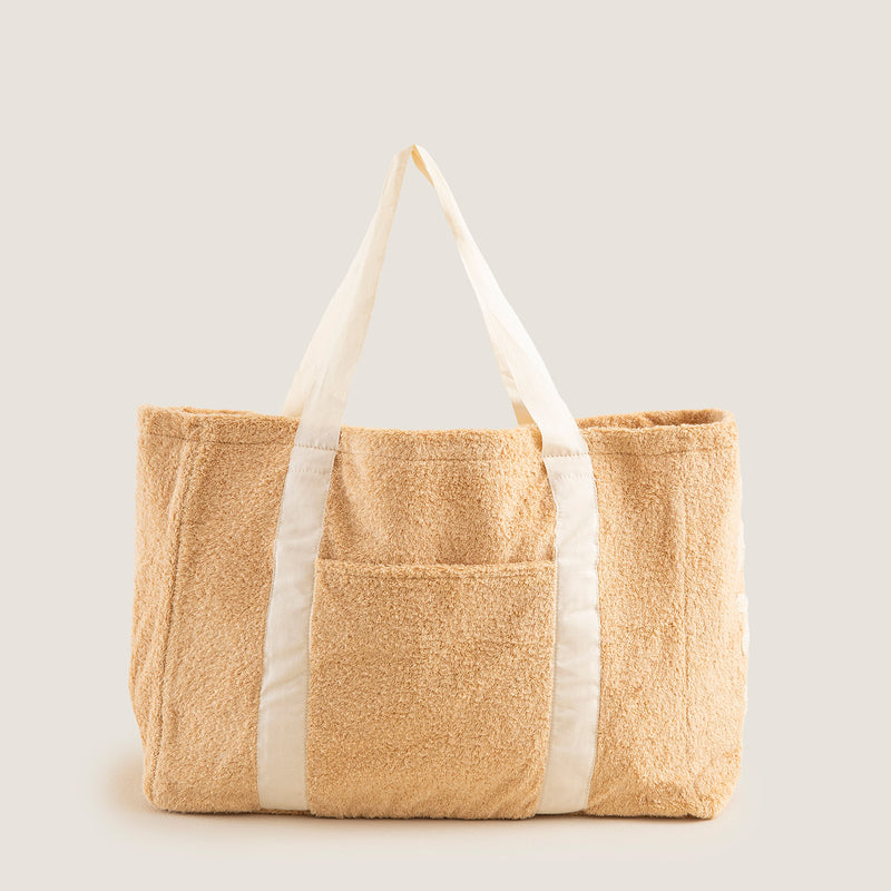 Chakra Ofida Beach Bag 41X18X30 Cm Natural