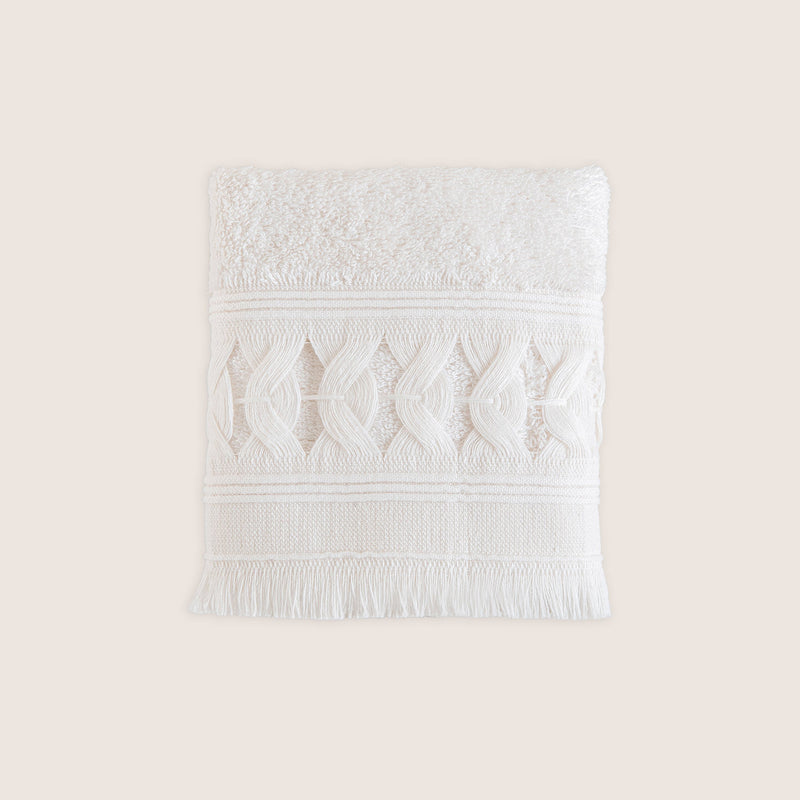 Chakra Branda Towel 30X50Cm Ecru