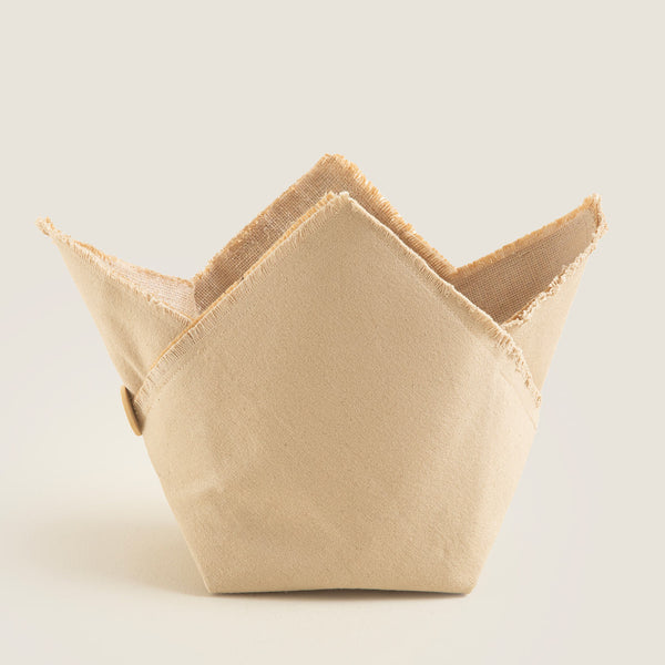 Chakra Button Pot Cover 19 Cm Natural