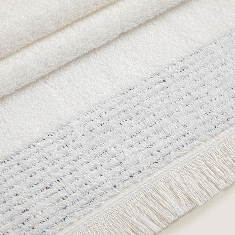 Chakra Rudder Face Towel 50X90 Cm White