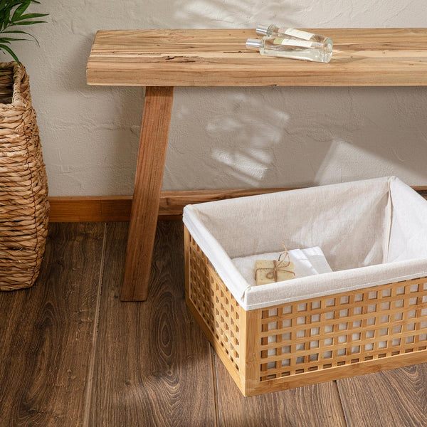 Chakra Bamboo Basket L Natural