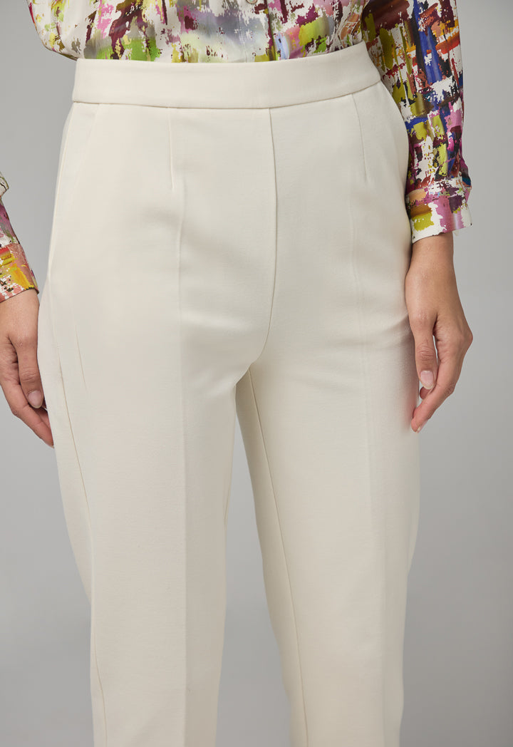 Choice Solid Straight Leg Trouser Sand
