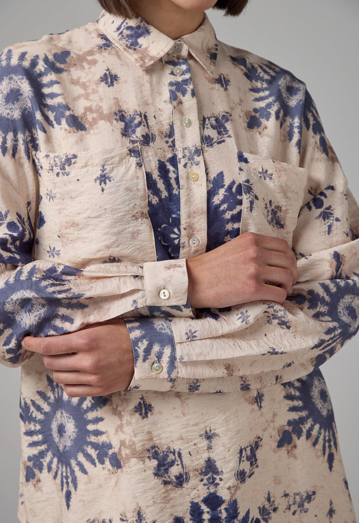 Choice Long Sleeves Printed Shirt Multi Color