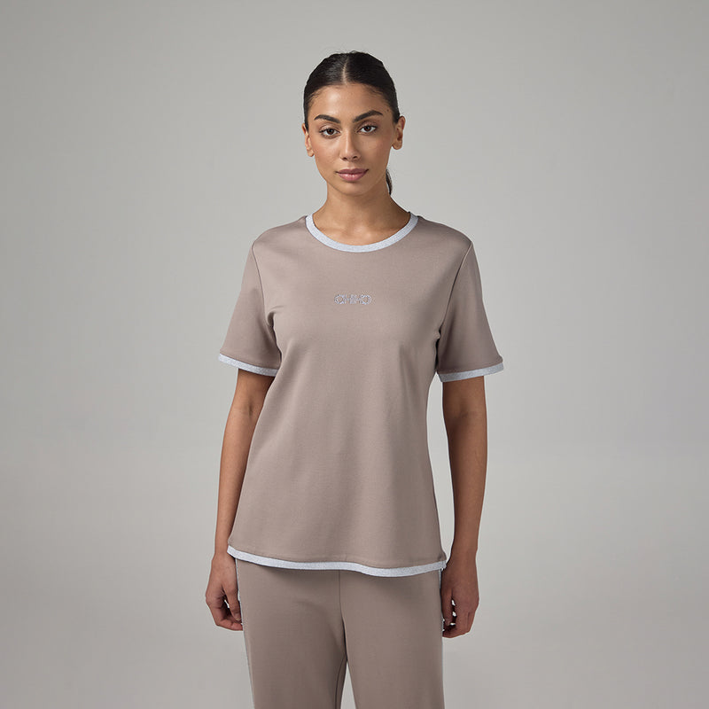 Choice Short Sleeve Contrast T-Shirt Vison