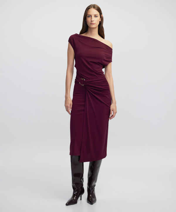 Ipekyol Dress With Buckle Bordoux