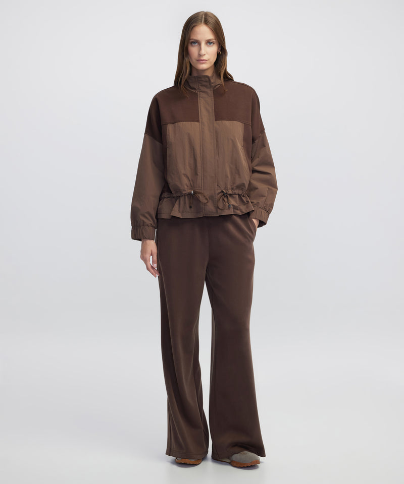 Ipekyol Elasticated Waist Wide-Leg Trousers Brown