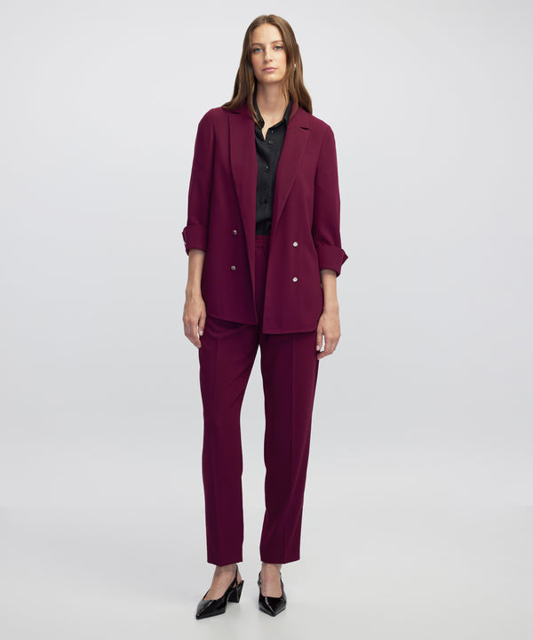 Ipekyol Elastic Waist Carrot Trousers Bordoux