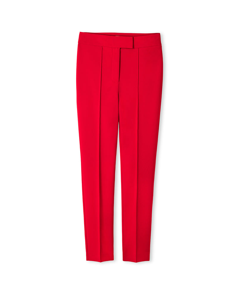 Ipekyol High Waist Skinny Fit Trousers Red