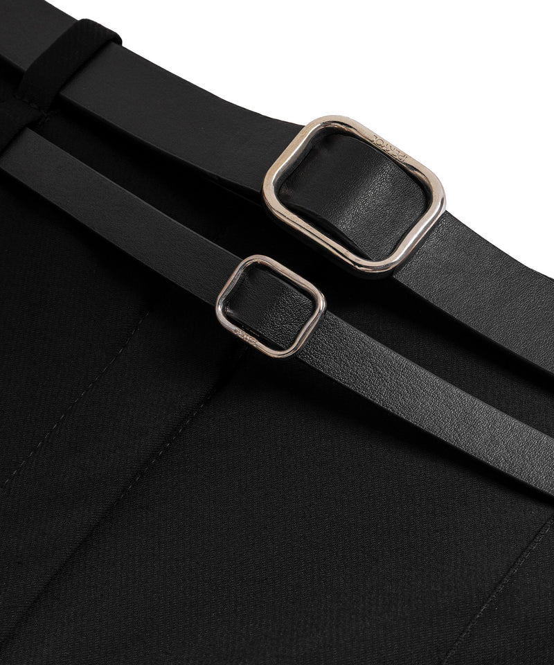 Ipekyol Double Belt Carrot Trousers Black