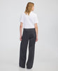 Ipekyol Color-Block Wide-Leg Trousers Anthracite