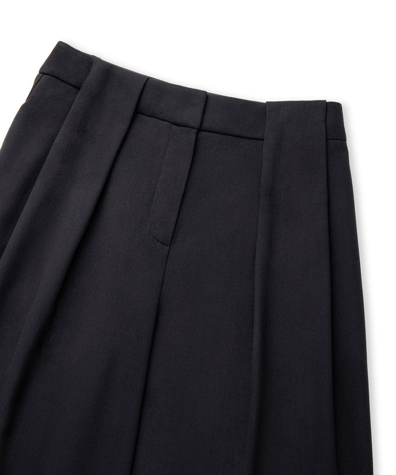 Ipekyol Wide-Leg Trousers With Belt Black