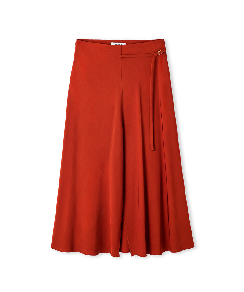 Ipekyol Buckle Skirt Brick