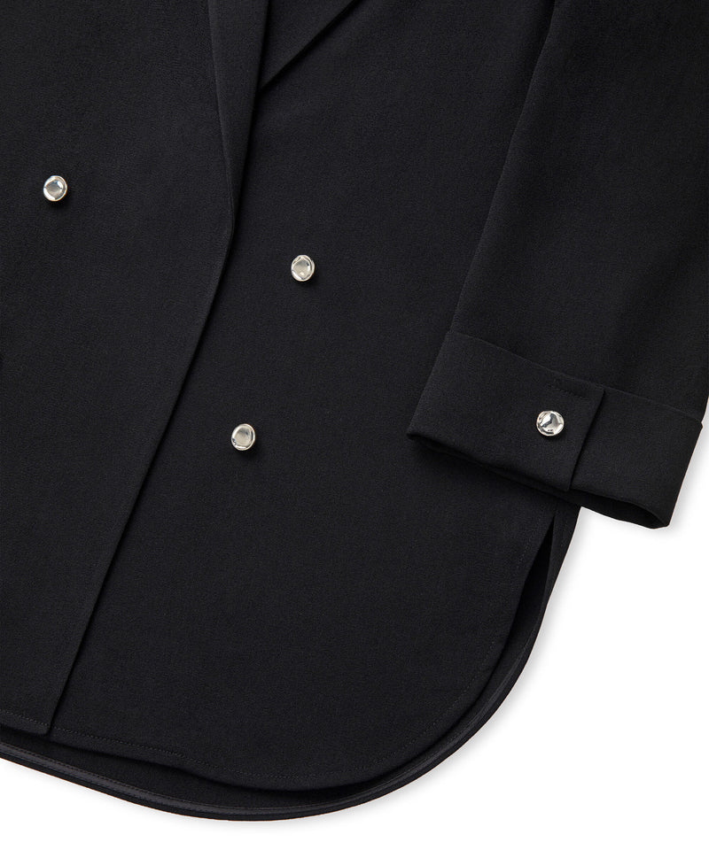 Ipekyol Unlined Jacket With Buttons Black