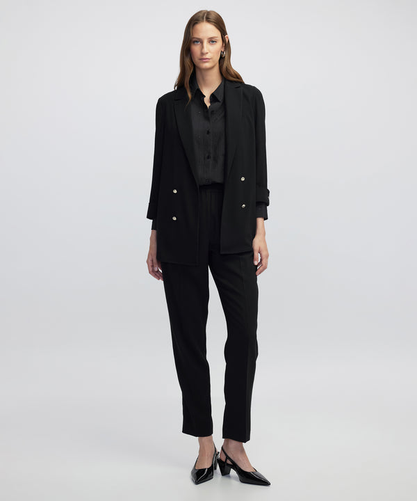 Ipekyol Unlined Jacket With Buttons Black