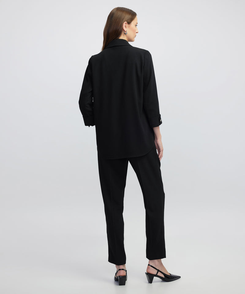 Ipekyol Unlined Jacket With Buttons Black