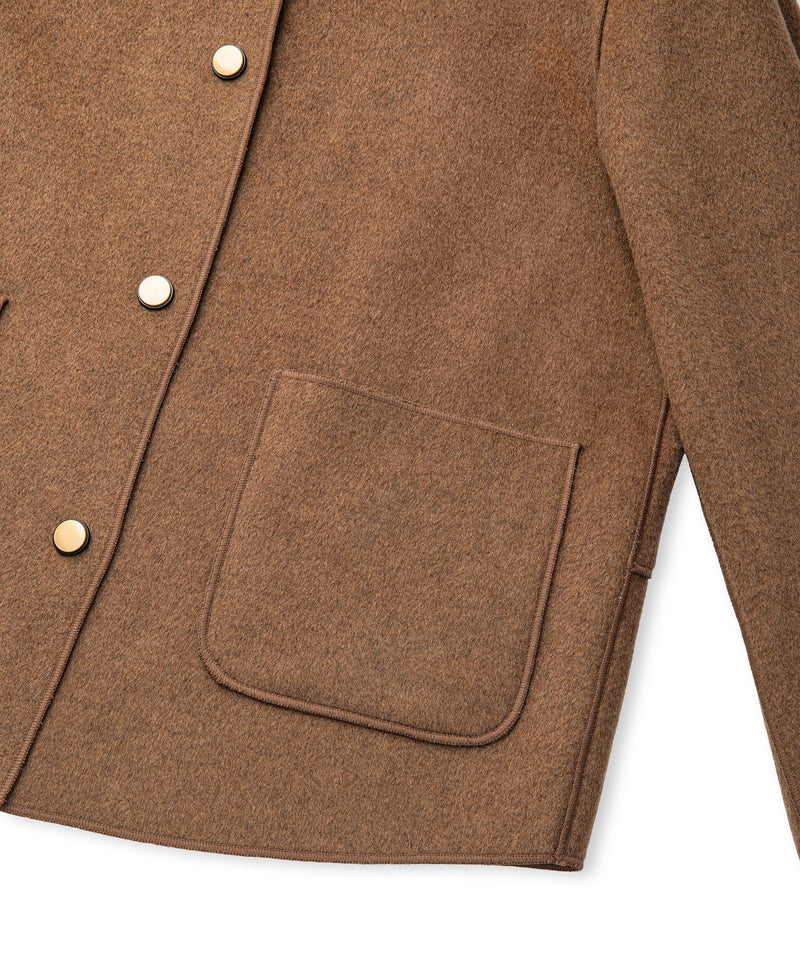 Ipekyol Wool Blend Jacket Camel