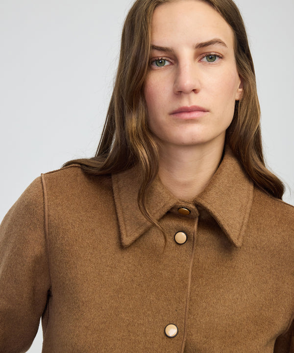 Ipekyol Wool Blend Jacket Camel