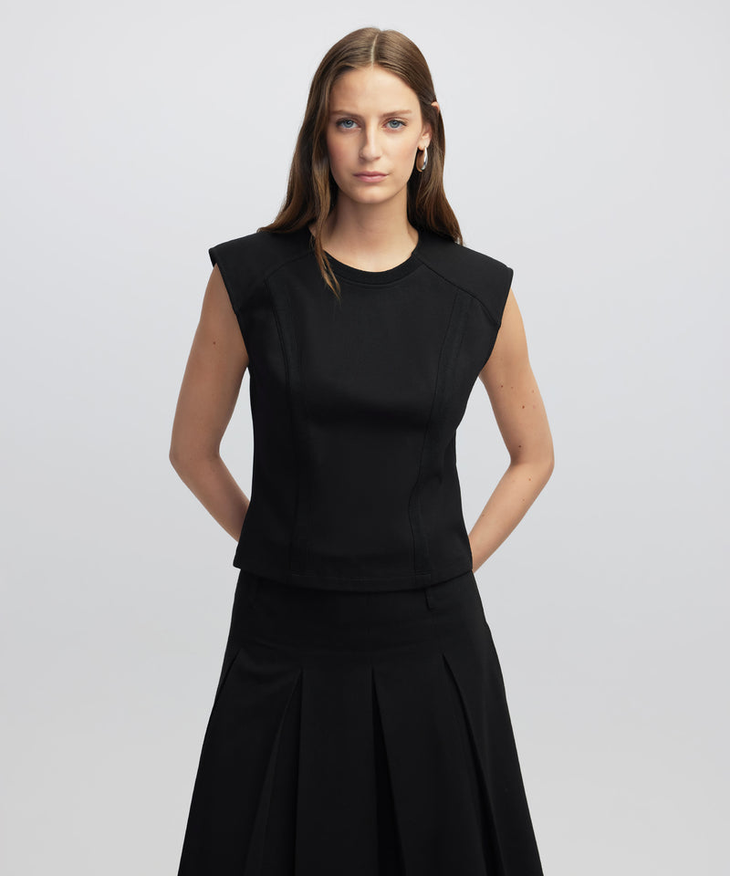 Ipekyol Blouse With Shoulder Pads Black