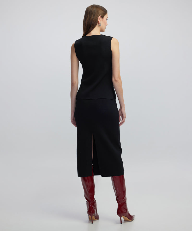 Ipekyol Knit Top With Embellishments Black