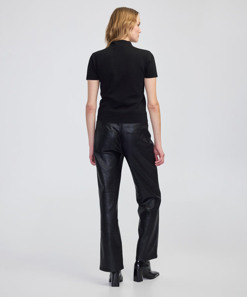 Ipekyol High-Neck Knit Top Black