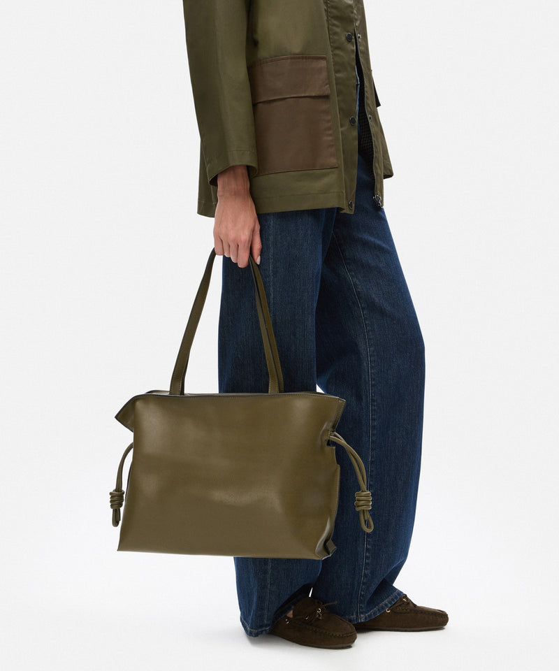 Ipekyol Leather-Effect Bag Green