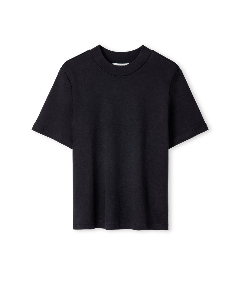 Ipekyol Relaxed Fit Basic T-Shirt Black