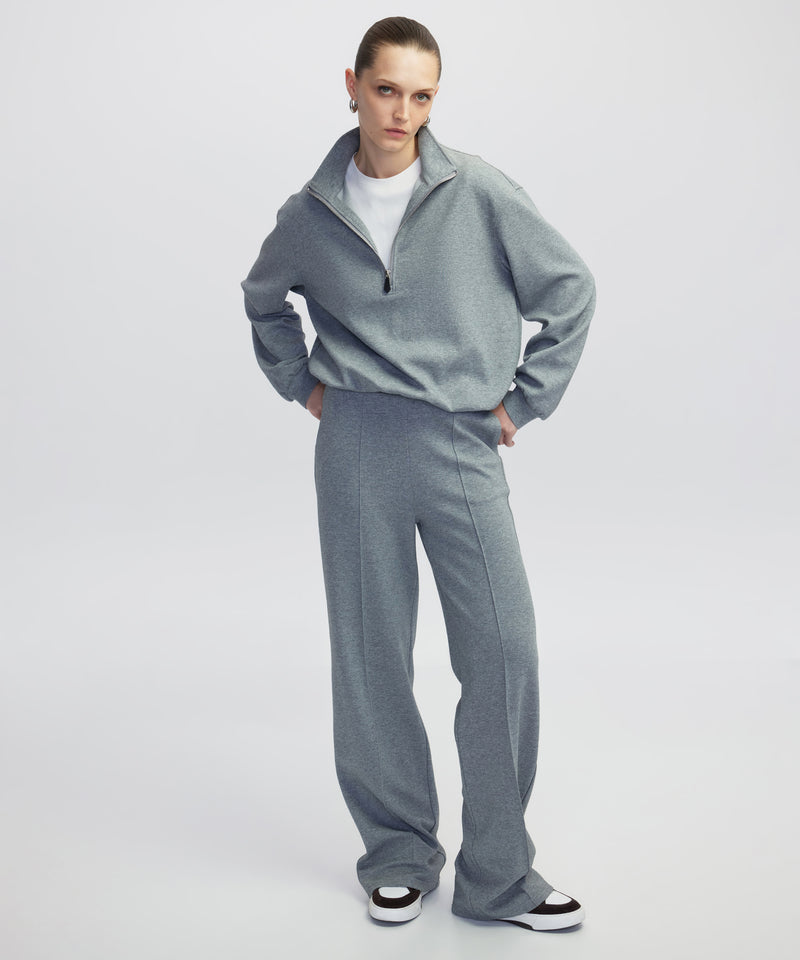 Ipekyol Layered Sweatshirt  Grey Melange