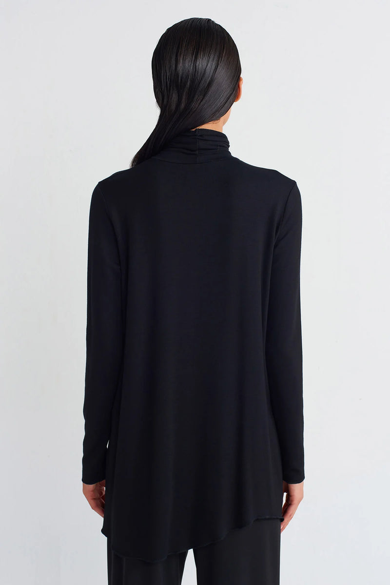 NU Turtleneck Basic Blouse Black