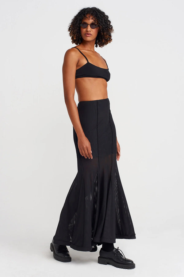 NU Fish Tulle Skirt Black