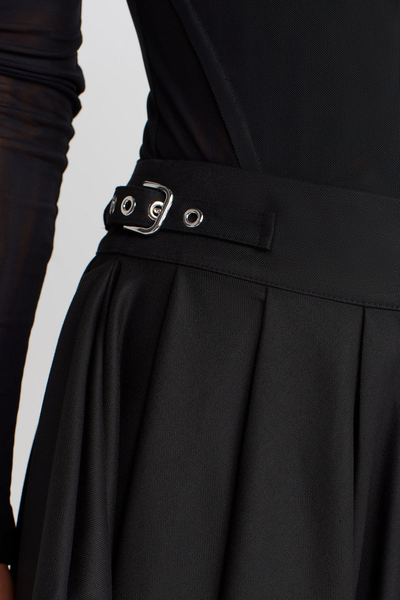 Nu Draped Trousers Black