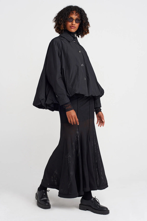 NU Taffeta Puffer Jacket Black