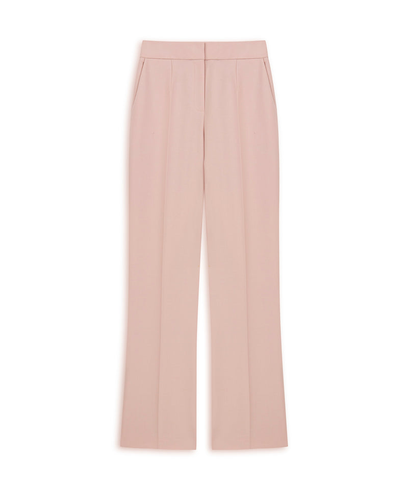 Machka Wool Blend Trousers Powder