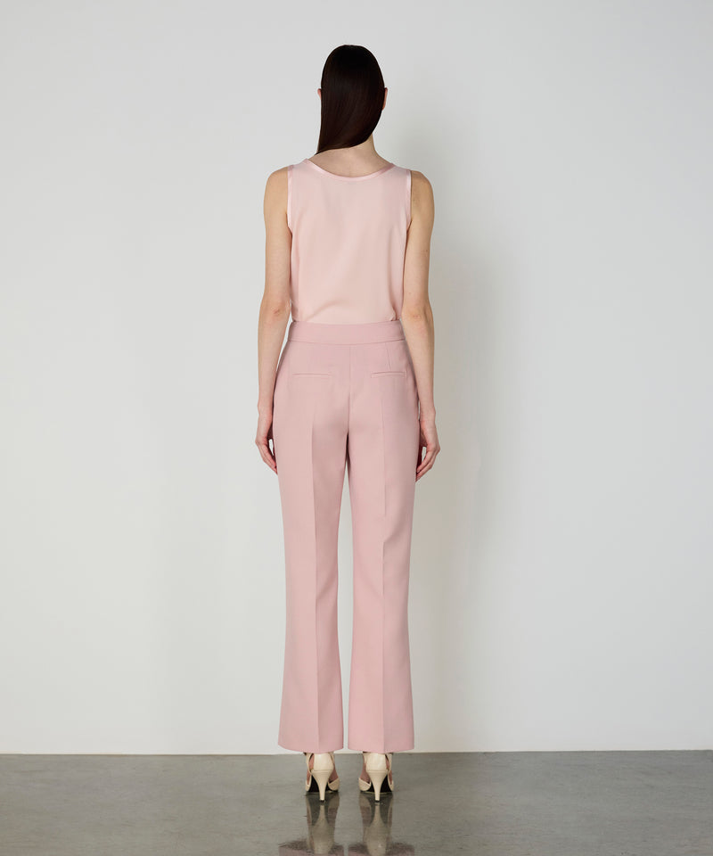Machka Wool Blend Trousers Powder