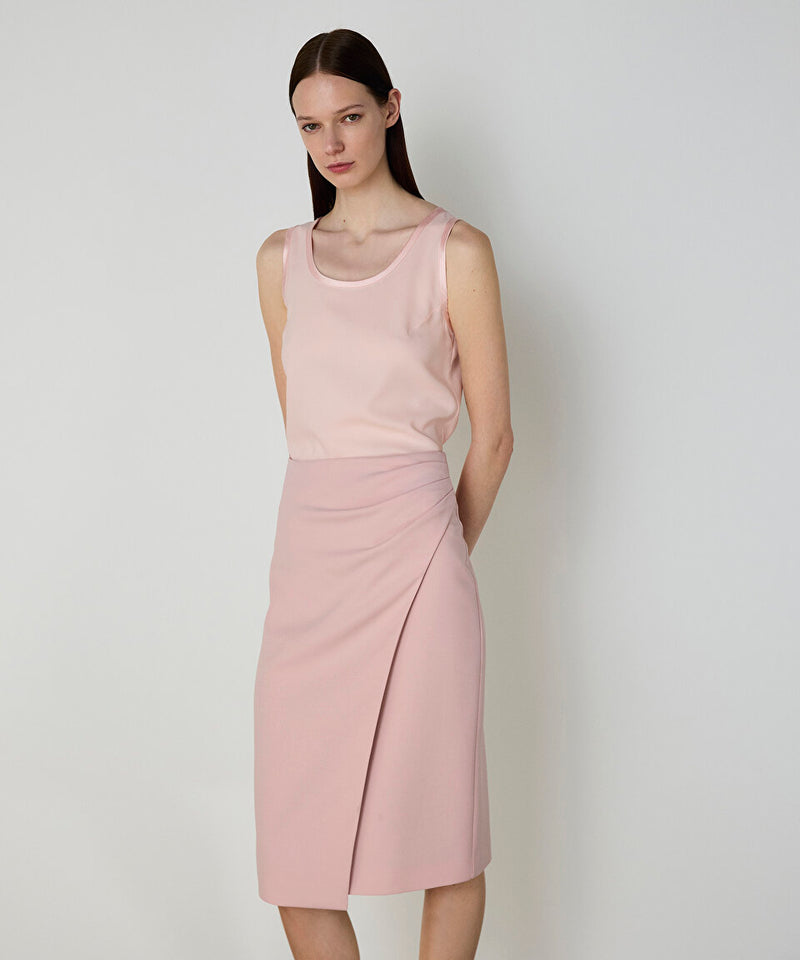 Machka Draped Skirt Powder