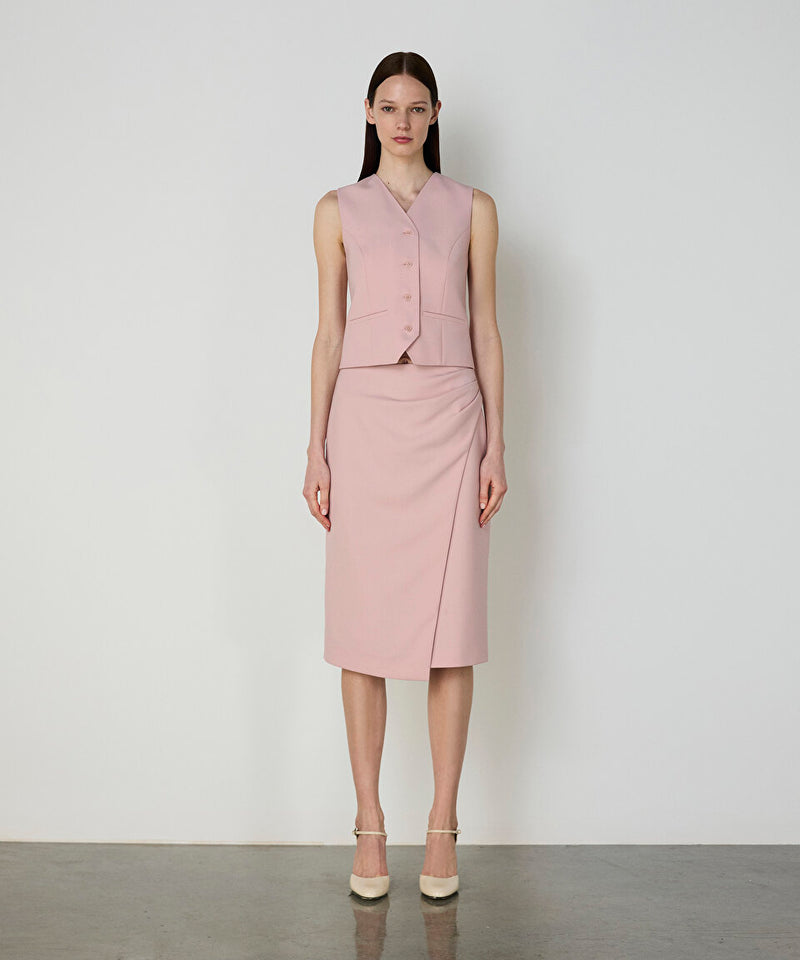 Machka Draped Skirt Powder