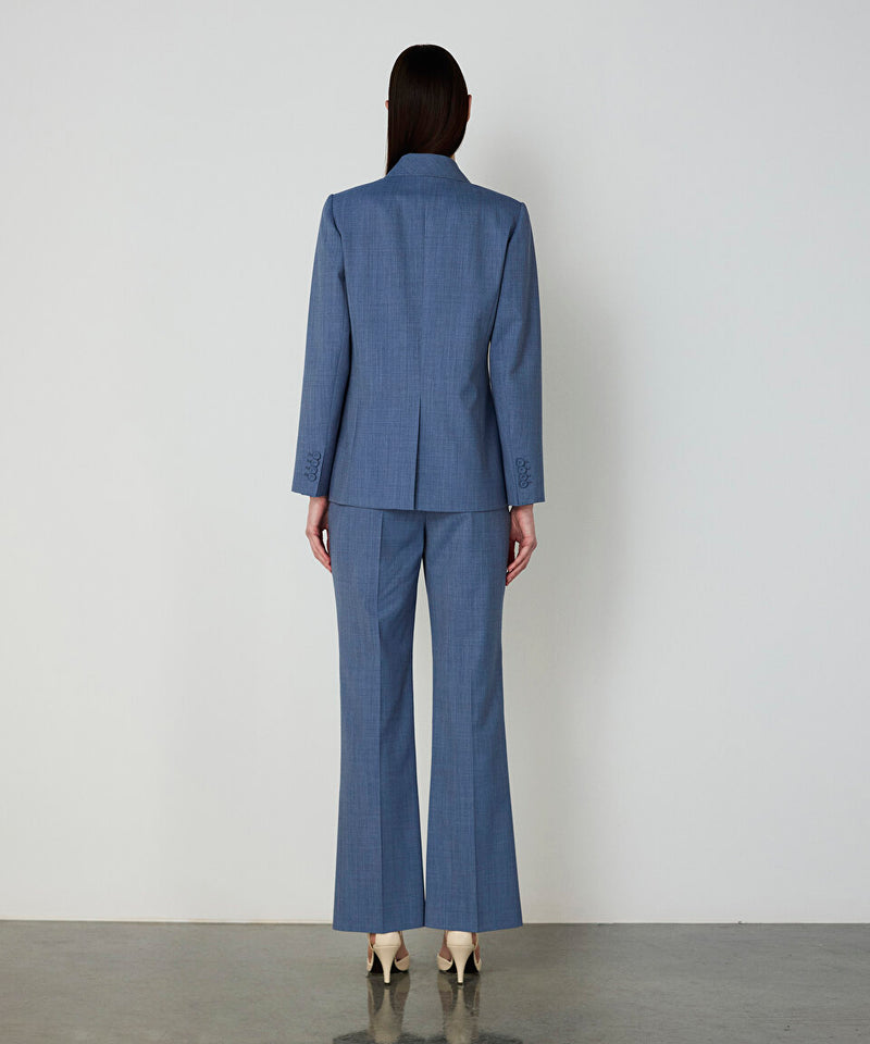Machka Blazer With Button Accessories Light Blue