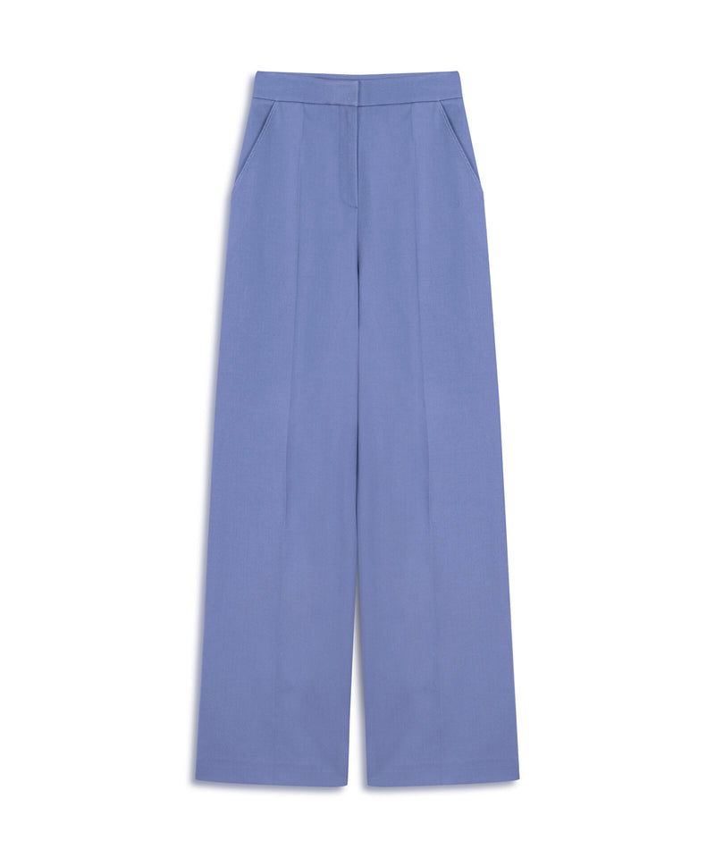 Machka Wide-Leg Trousers Blue