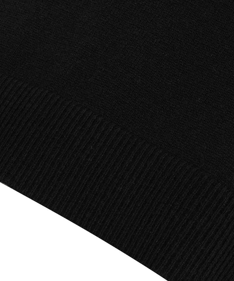 Machka Wool-Cashmere Blend Vest Black