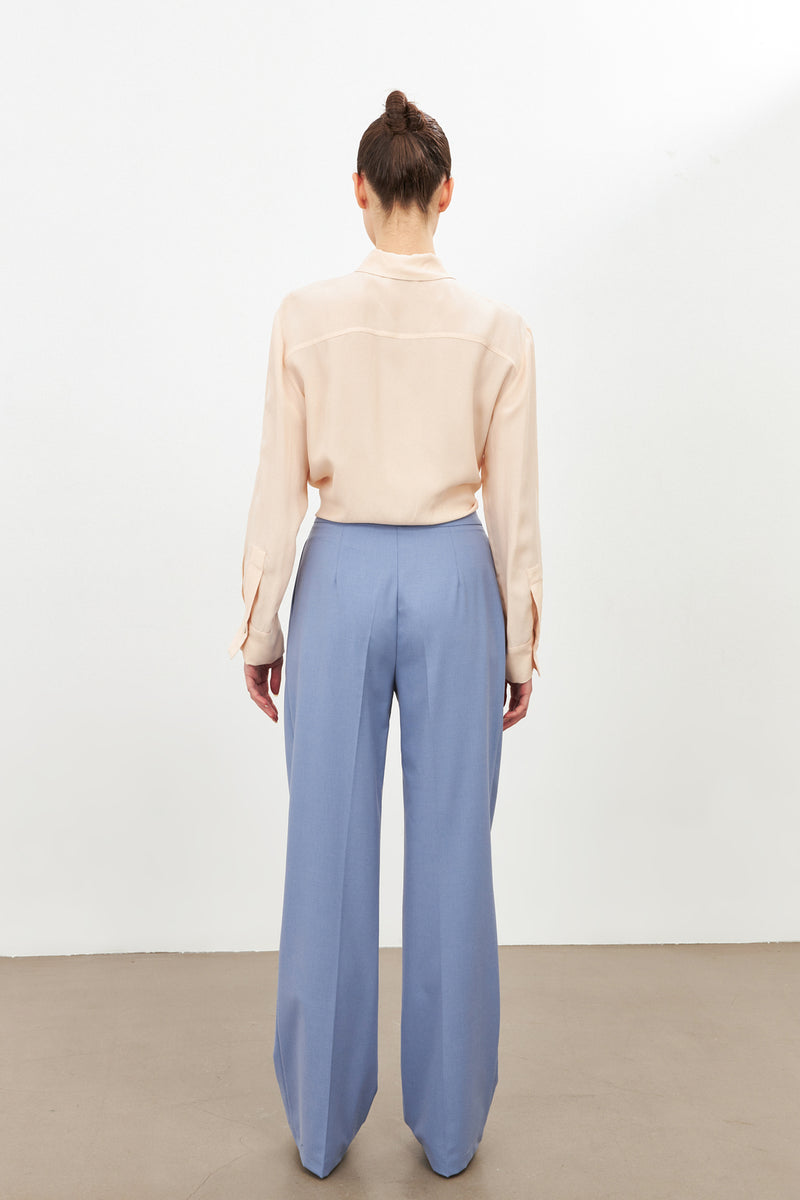 Setre Straight Cut Trousers Blue