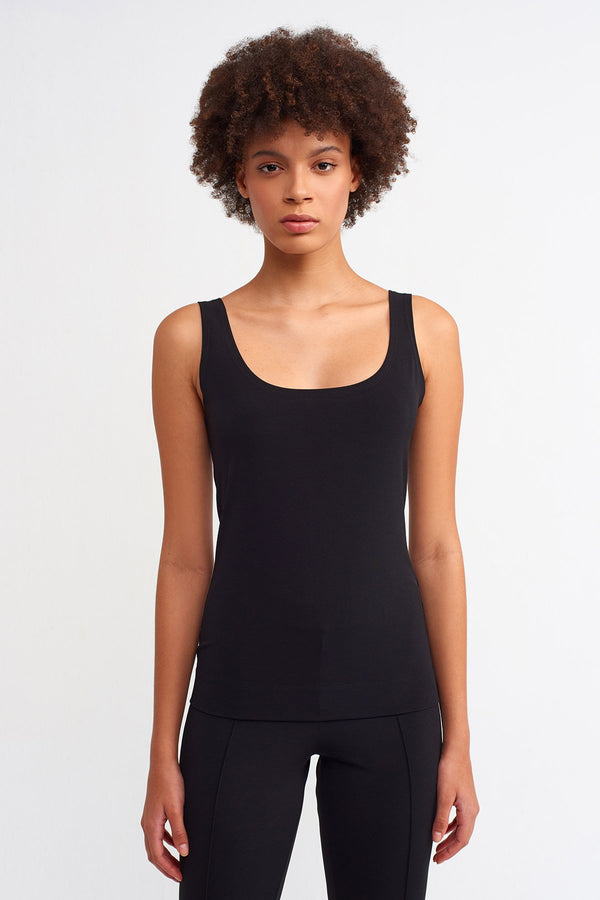 NU  Basic Tank Top Black