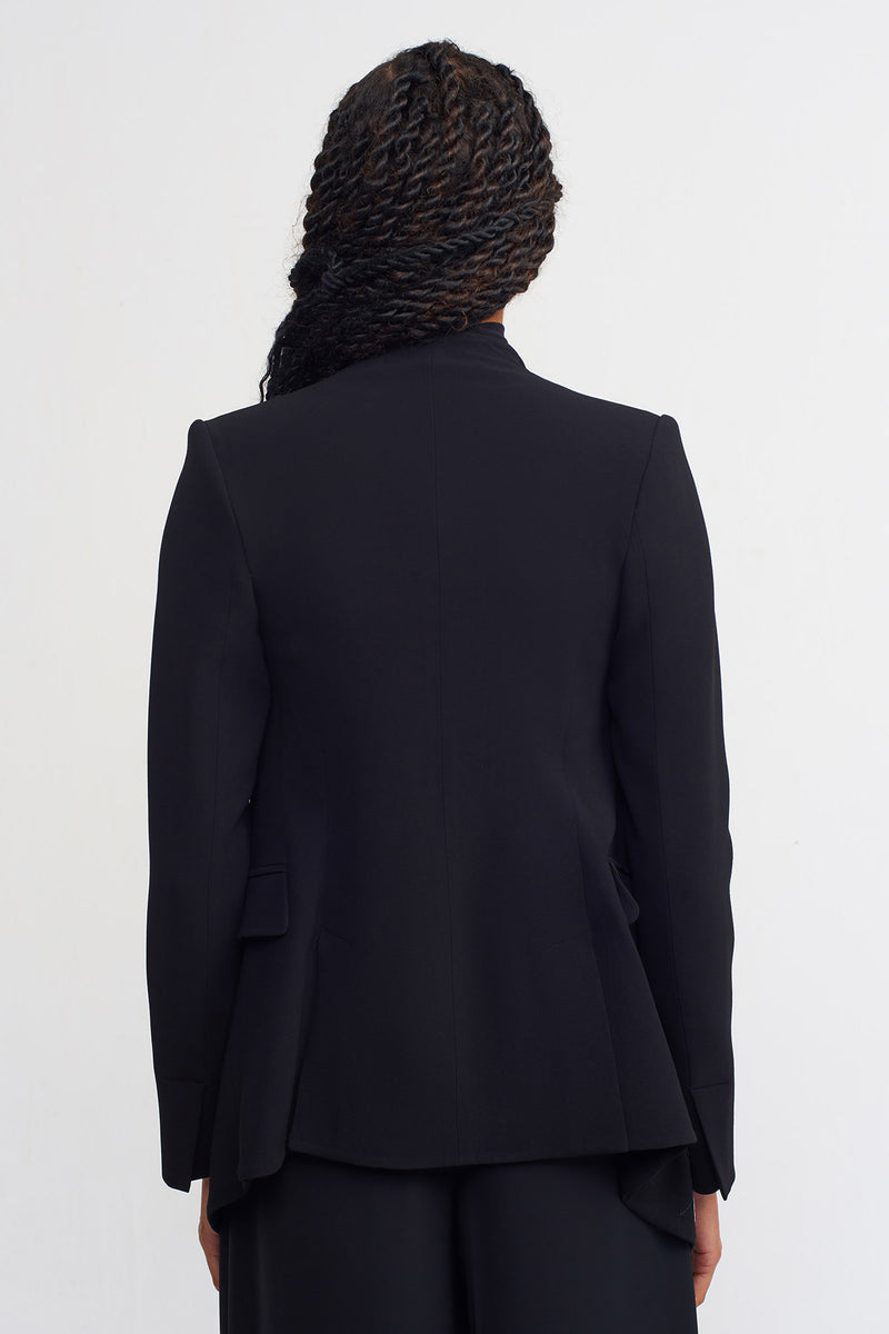 NU Sequin-Embellished Jacket Black